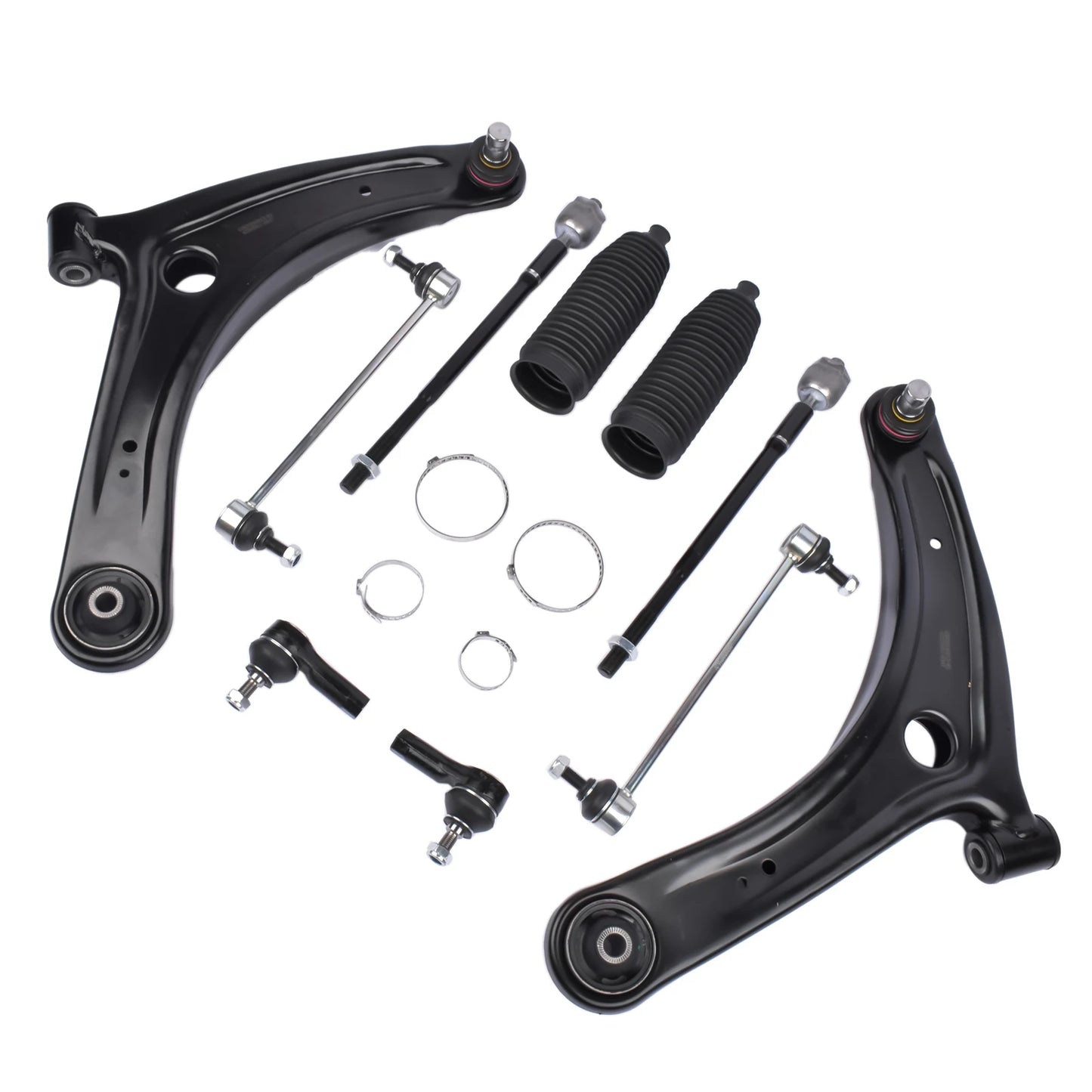 Front Lower Control Arms, Sway Bars & Tie Rods – Fits Mitsubishi Lancer & Outlander