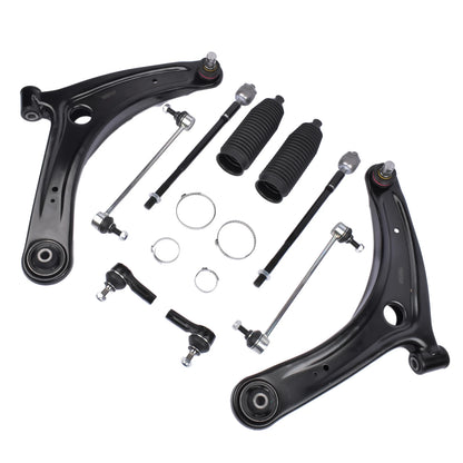 Front Lower Control Arms, Sway Bars & Tie Rods – Fits Mitsubishi Lancer & Outlander