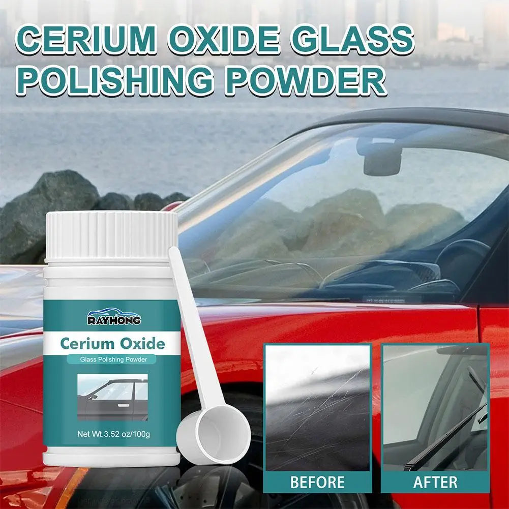 Cerium Oxide Glass Polishing Powder – Scratch Remover & Glass Repair Compound