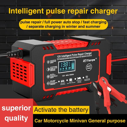 Car Battery Charger 12V