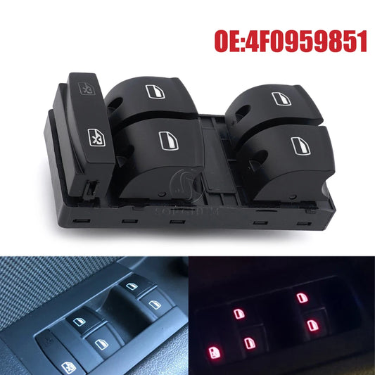 Electric Master Window Lifter Control Switch – For Audi