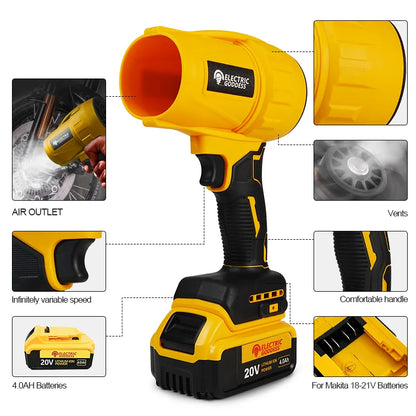 Dewalt 20V Brushless Turbo Blower – Cordless Electric Dust Blowing Tool with Battery