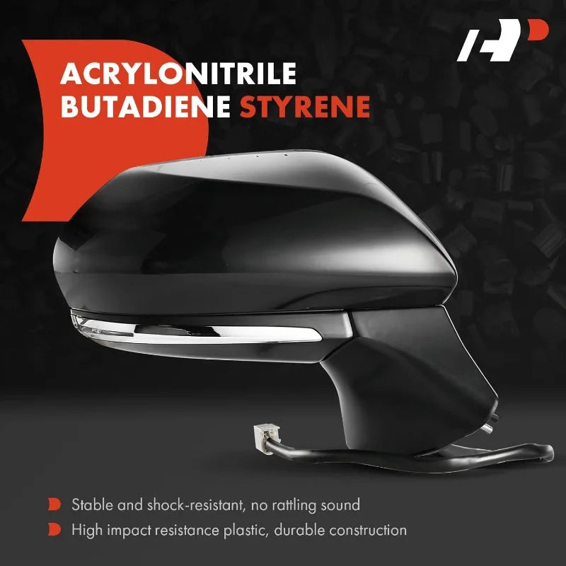 Passenger Side Power Door Mirror – Compatible with Camry 2018-2022