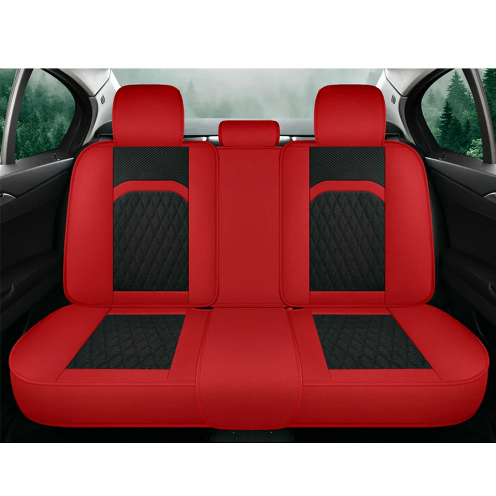 Universal Car Seat Cover Full Set for SKODA Octavia A5/A7, Kodiaq, Superb, Wagon, Fabia, Rapid, Yeti, Combi, Karoq