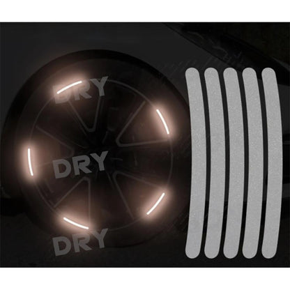 20pcs Car Wheel Hub Reflective Sticker