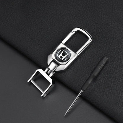 Honda Car Metal Keychain