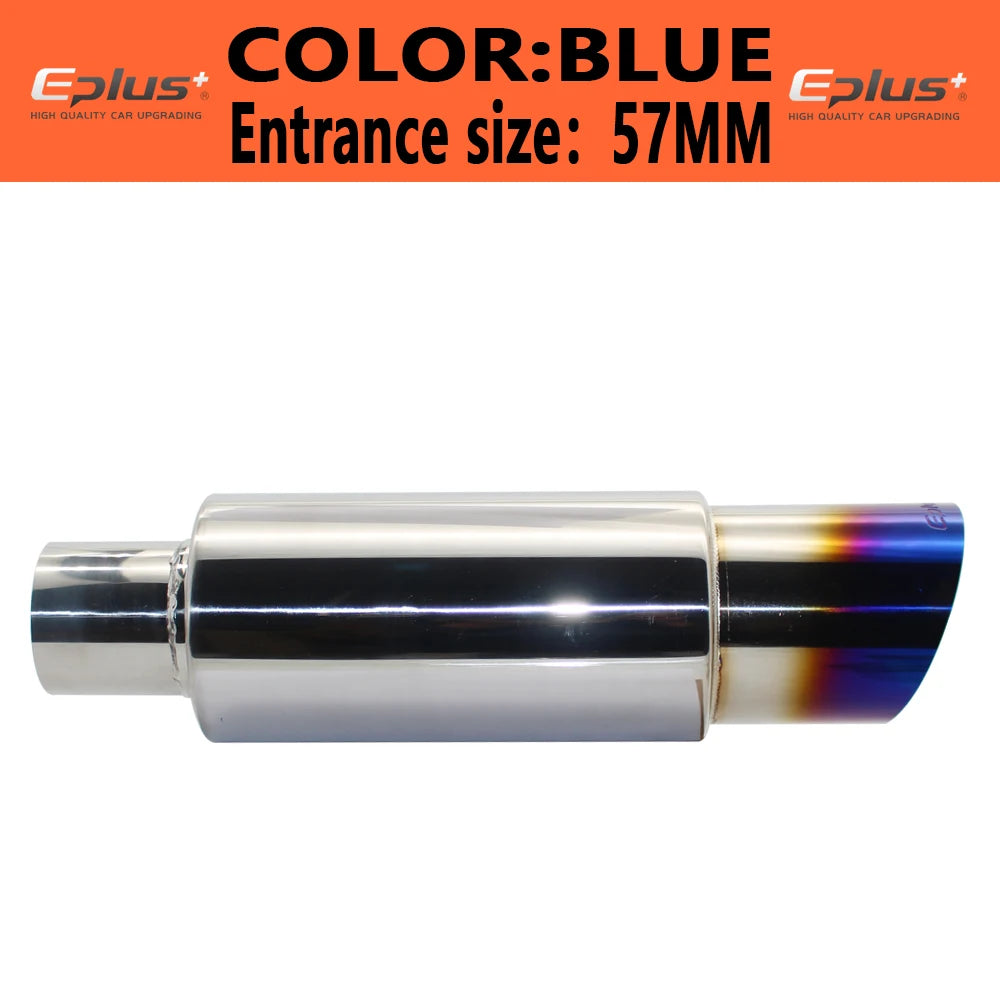 Car exhaust pipe muffler