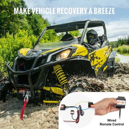 Electric Winch 12V Steel Rope