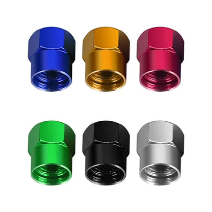 4pcs car wheel tire metal valve cover