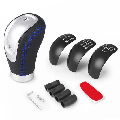 Leather Manual Car Gear Shift Knob
