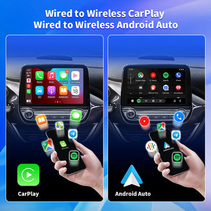 2-in-1 Wireless & Wired CarPlay Adapter
