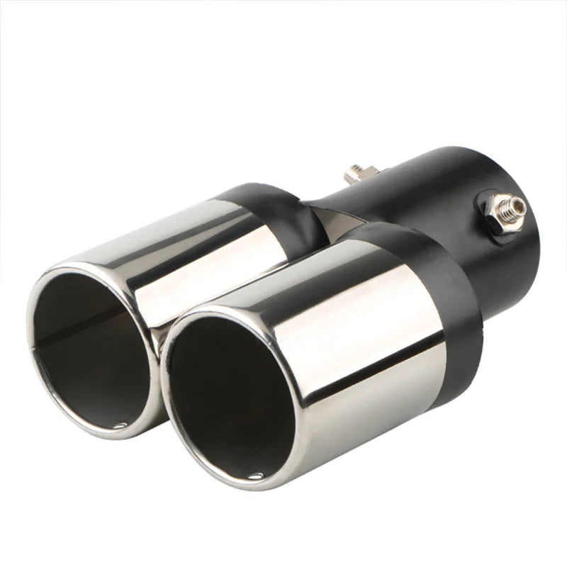 1PCS 2.5" Inlet Car Auto Exhaust Muffler Tip