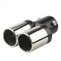 1PCS 2.5" Inlet Car Auto Exhaust Muffler Tip