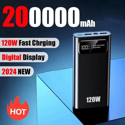 120W Fast Charging Power Bank