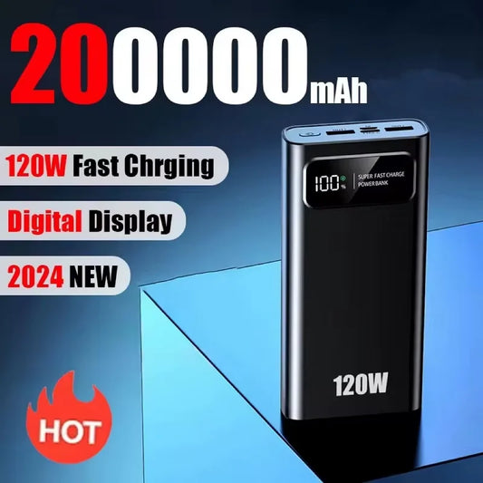 120W Fast Charging Power Bank