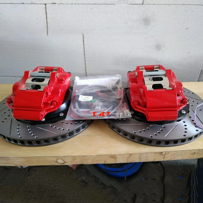 Brake Kit – 4 Piston Brake Calipers with 5200 Sport Brake Discs for Mercedes-Benz