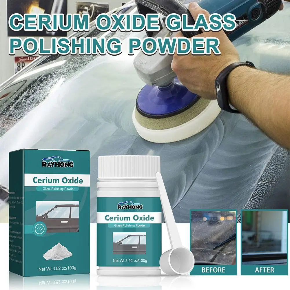 Cerium Oxide Glass Polishing Powder – Scratch Remover & Glass Repair Compound