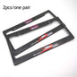 1 Pair(2pcs) JDM Racing Style License Plate Frame