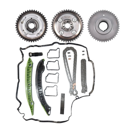 Timing Chain Kit + Camshaft VVT Gears for Mercedes-Benz