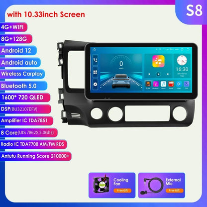 Autoradio 2Din Android 13 Car Radio