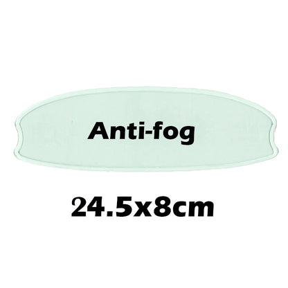 2PCS Motorcycle Helmet Rainproof Anti-Fog Nano Film – Full Face Helmet Compatible