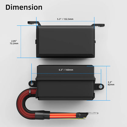 12V Waterproof 6-Way Relay & Fuse Box