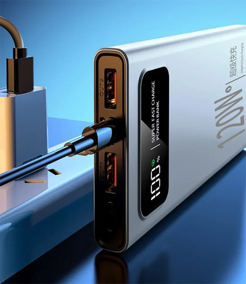 120W Fast Charging Power Bank