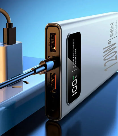 120W Fast Charging Power Bank