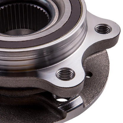 2x Front/Rear Wheel Hub Flange & Bearing Kit with Bolts for Audi