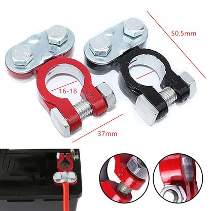 2Pcs Car Battery Terminal Connectors
