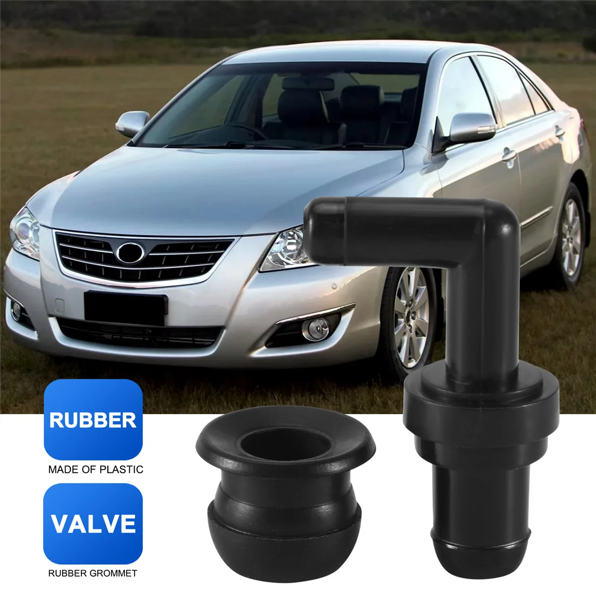 90° PCV Valve & Grommet Kit for Honda & Toyota