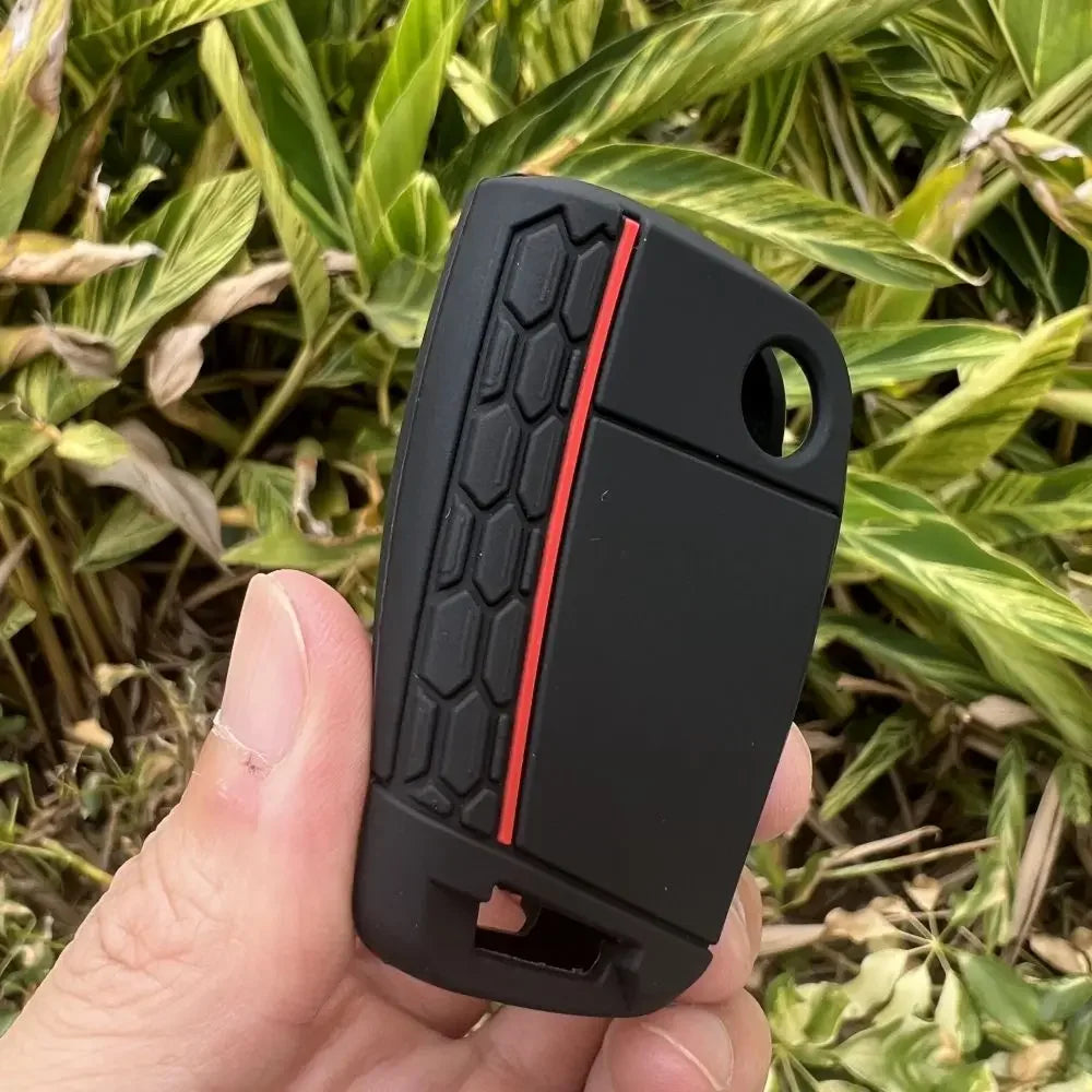 3 Button Silicone Car Key Case Cover