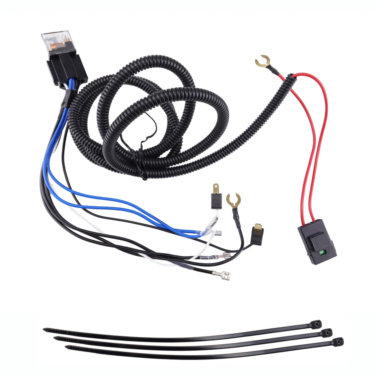 40A 12V Universal Car Horn Wiring Harness Relay Kit