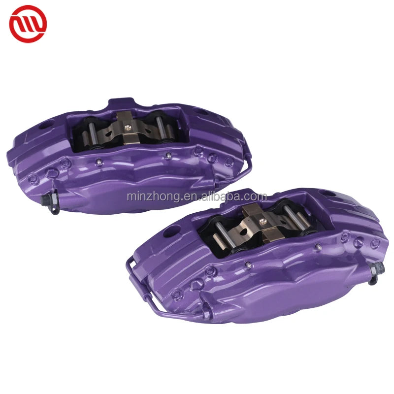 High Performance F40 4-Piston Rear Brake Calipers – Fits Tesla, Mercedes-Benz, Honda, BMW