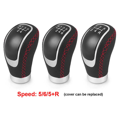 Leather Manual Car Gear Shift Knob