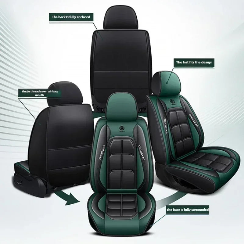 1Pcs Car Seat Cushion Fully Surrounded Four Seasons Universal Seat Cover
