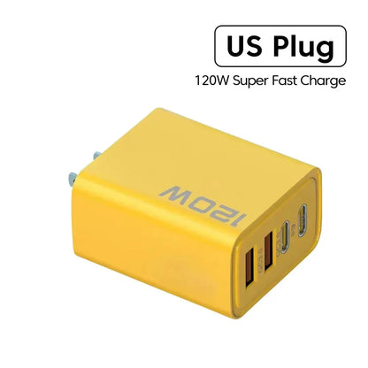4 Ports USB C  Fast Charger Adapter