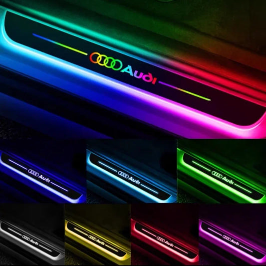 USB Power Moving LED Welcome Pedal