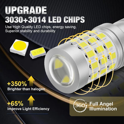T10 W5W LED Canbus No Error 194 168 Bulb 5W5 5W 12V 1000LM