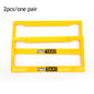 1 Pair(2pcs) JDM Racing Style License Plate Frame
