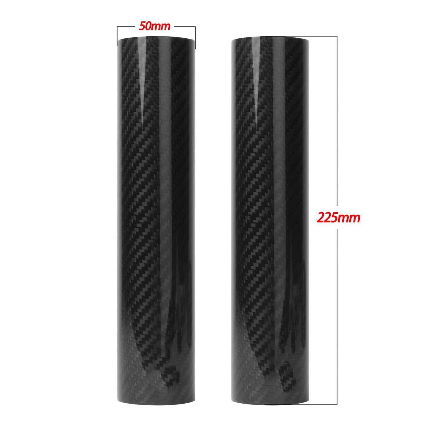 160mm-260mm Carbon Fiber Front Fork Guard Wrap Cover