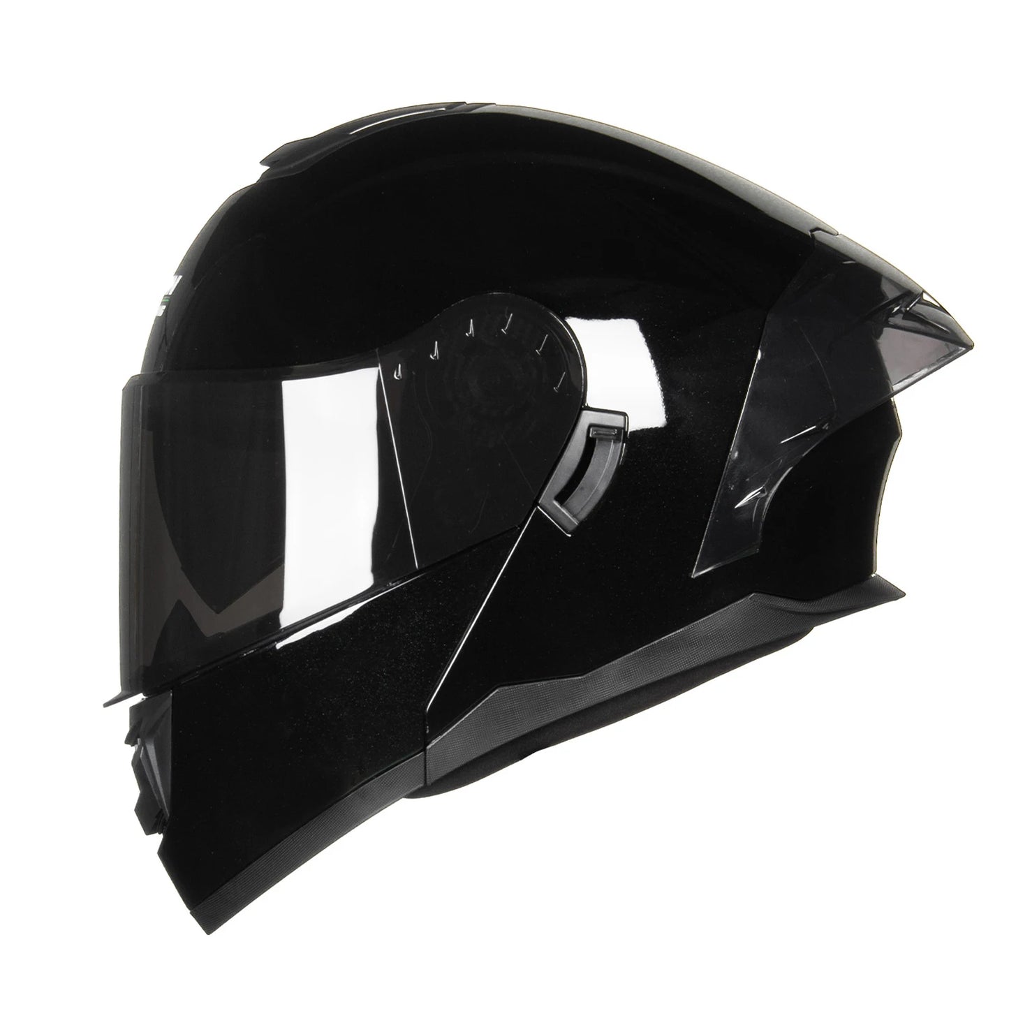 RUFI Double-Lens Motorcycle Helmet with Built-in Sun Visor – DOT Certified