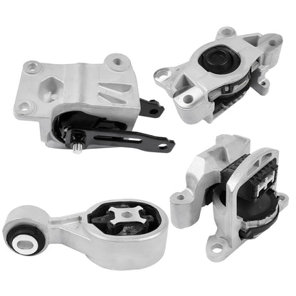 4Pcs Engine Motor & Torque Strut & Transmission Mounts Set