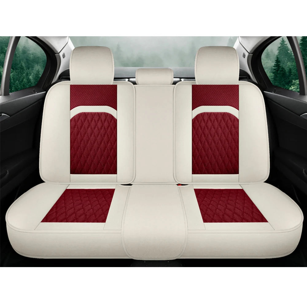 Universal Car Seat Cover Full Set for SKODA Octavia A5/A7, Kodiaq, Superb, Wagon, Fabia, Rapid, Yeti, Combi, Karoq