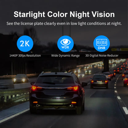 2K Car DVR Dash Cam