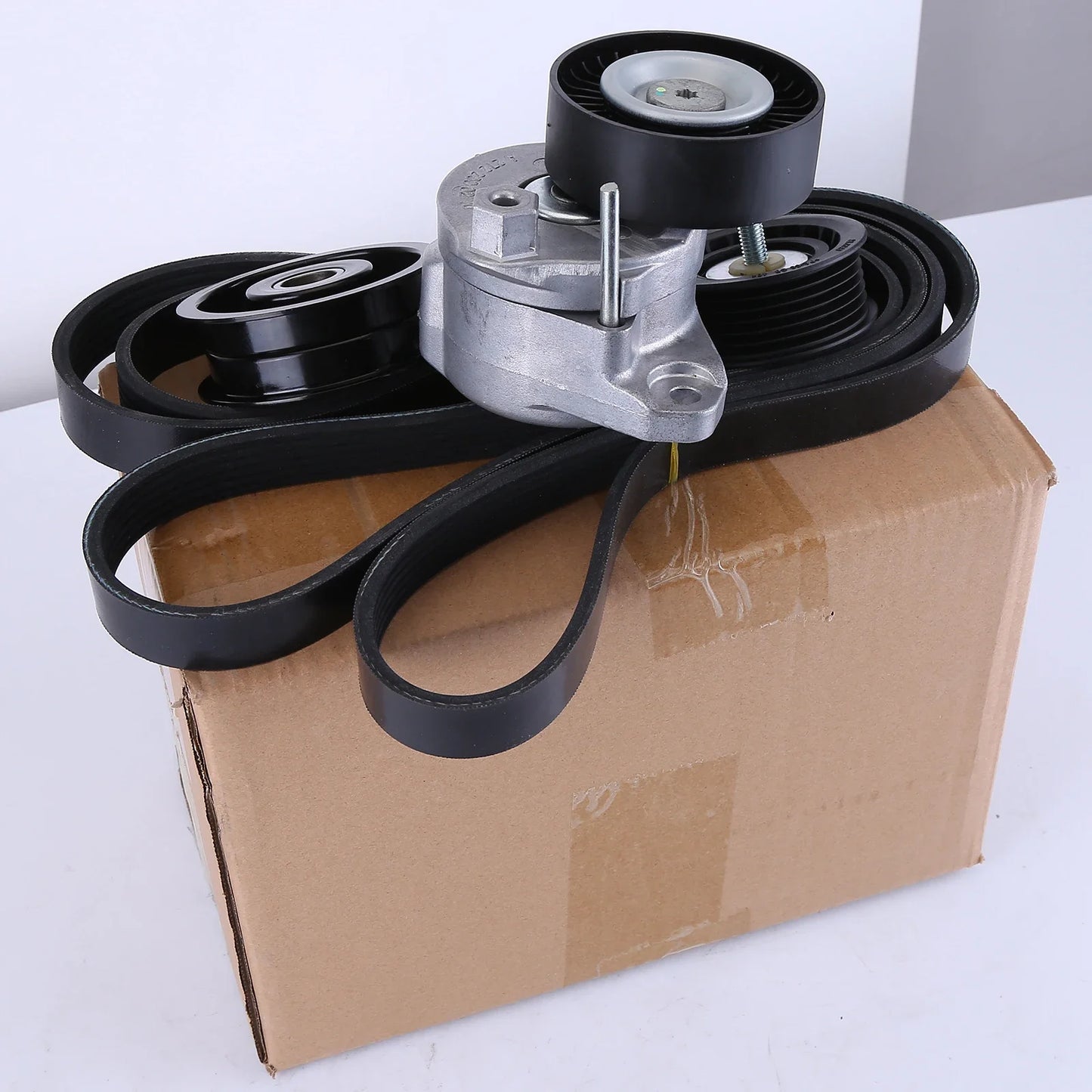 Belt Tensioner Pulley Kit Compatible with Mercedes-Benz C300 C350 E350 E550