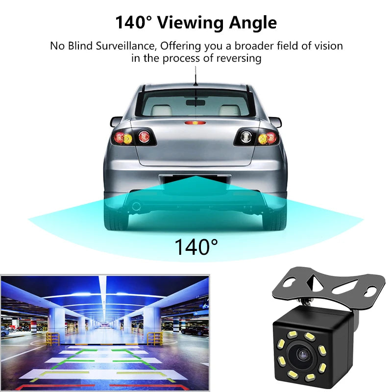 Wide Angle Car Rearview Camera – Universal Parking Backup Camera