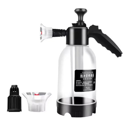 Car wash foam watering can