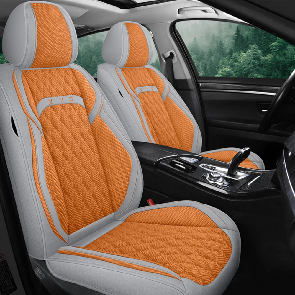Universal Car Seat Cover Full Set for SKODA Octavia A5/A7, Kodiaq, Superb, Wagon, Fabia, Rapid, Yeti, Combi, Karoq
