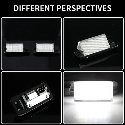 2Pcs For BMW Led License Plate Light